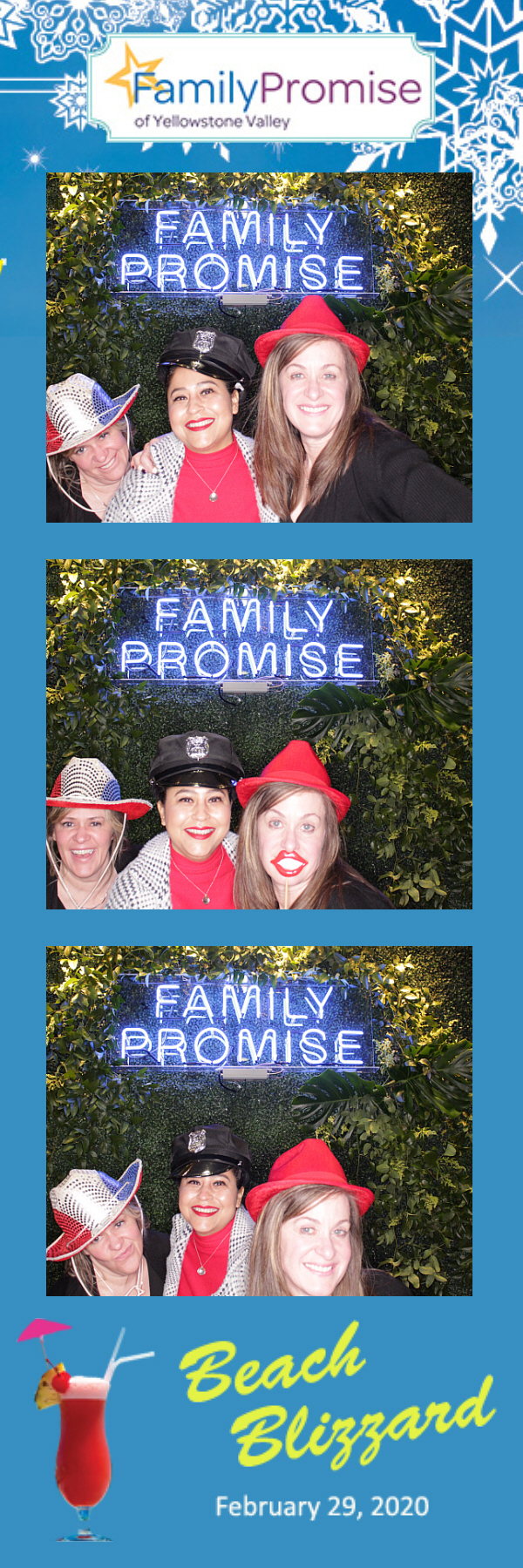 Beach Blizzard Party for a Promise- A Toast To 15 Years! | View more photos from the event at gallery.photoboothbillings.com/u/PhotoBoothBillings/Beach-Blizzard-Party-for-a-Promise-A-Toast-To-15-Years